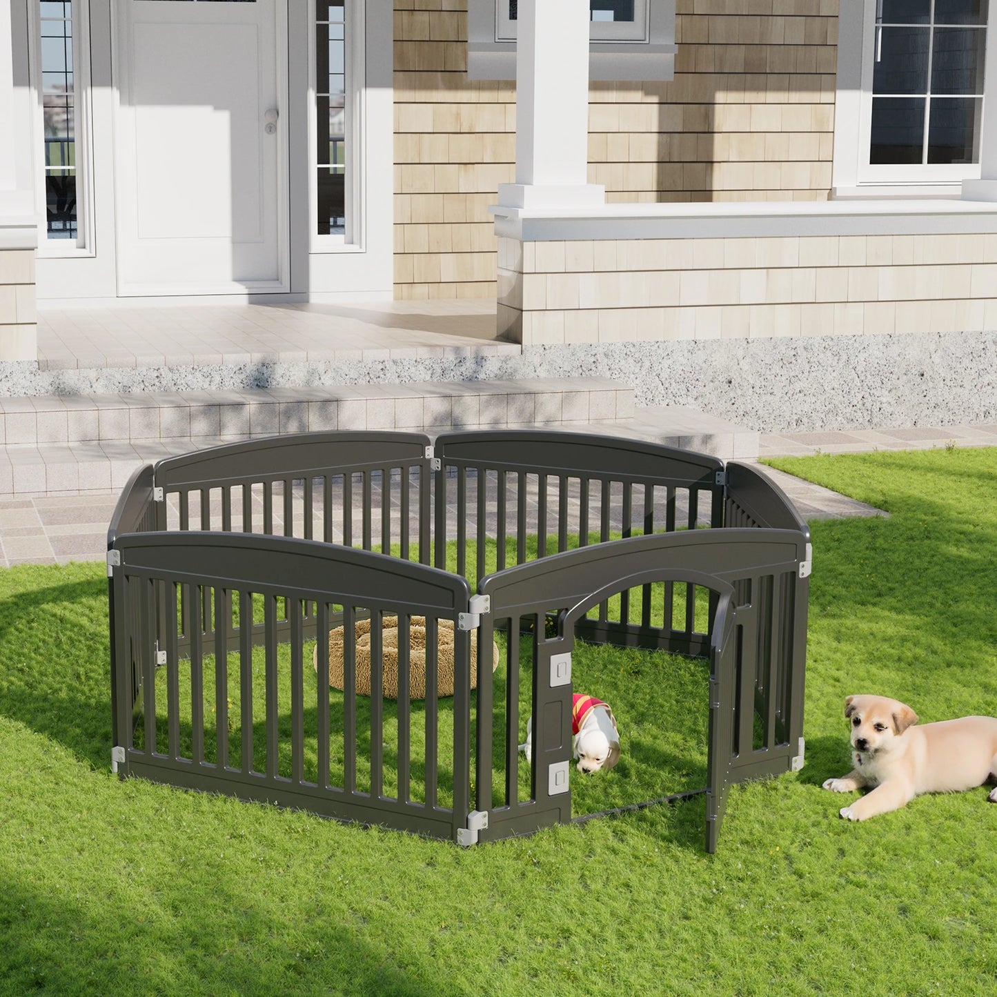 Expandable, Durable Pet Fence/Playpen