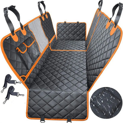 Waterproof Dog Car Seat Cover Nonslip Back Seat Protector