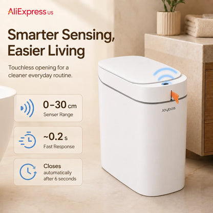 Smart Trash Can with Auto-Lining