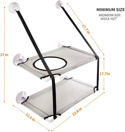 Double-Layer Pet Hammock