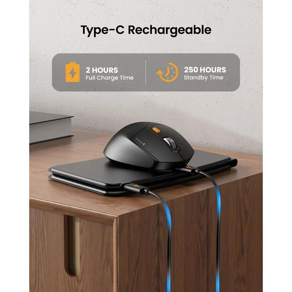 Portable Folding Bluetooth Keyboard Mouse Combo