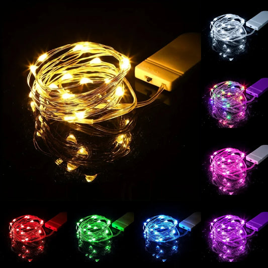 LED  Battery Operated String Lights