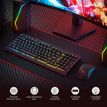 Wireless Gaming Keyboard & Mouse Combo