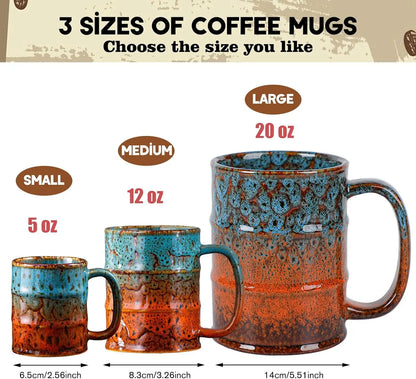 Large Capacity 20 Oz Ceramic Coffee Mug
