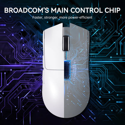 Lightweight Wireless Gaming Mouse with RGB Backlight Charging