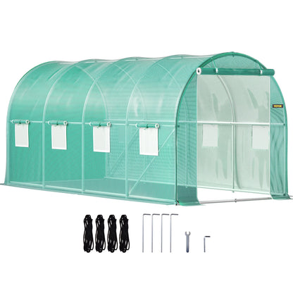Galvanized Frame & Waterproof Cover Greenhouse