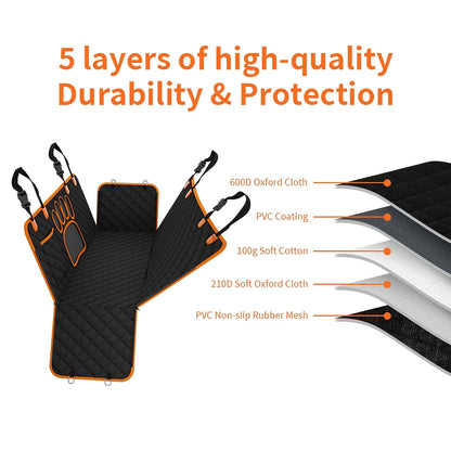 Heavy Duty Pet Seat Cover for Cars