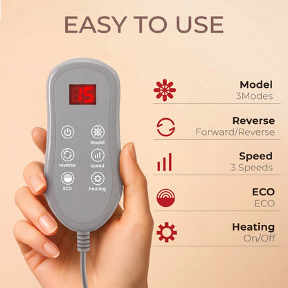 Heated Massager Pillow
