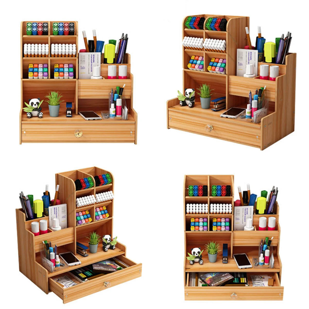 Wooden Pen/Pencil Storage Box