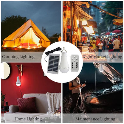 LED Solar Bulb Lights