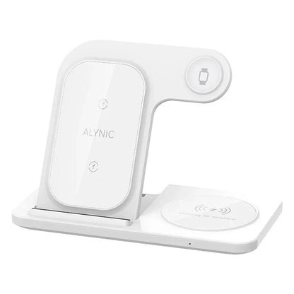 LED Fast Wireless Charging Station