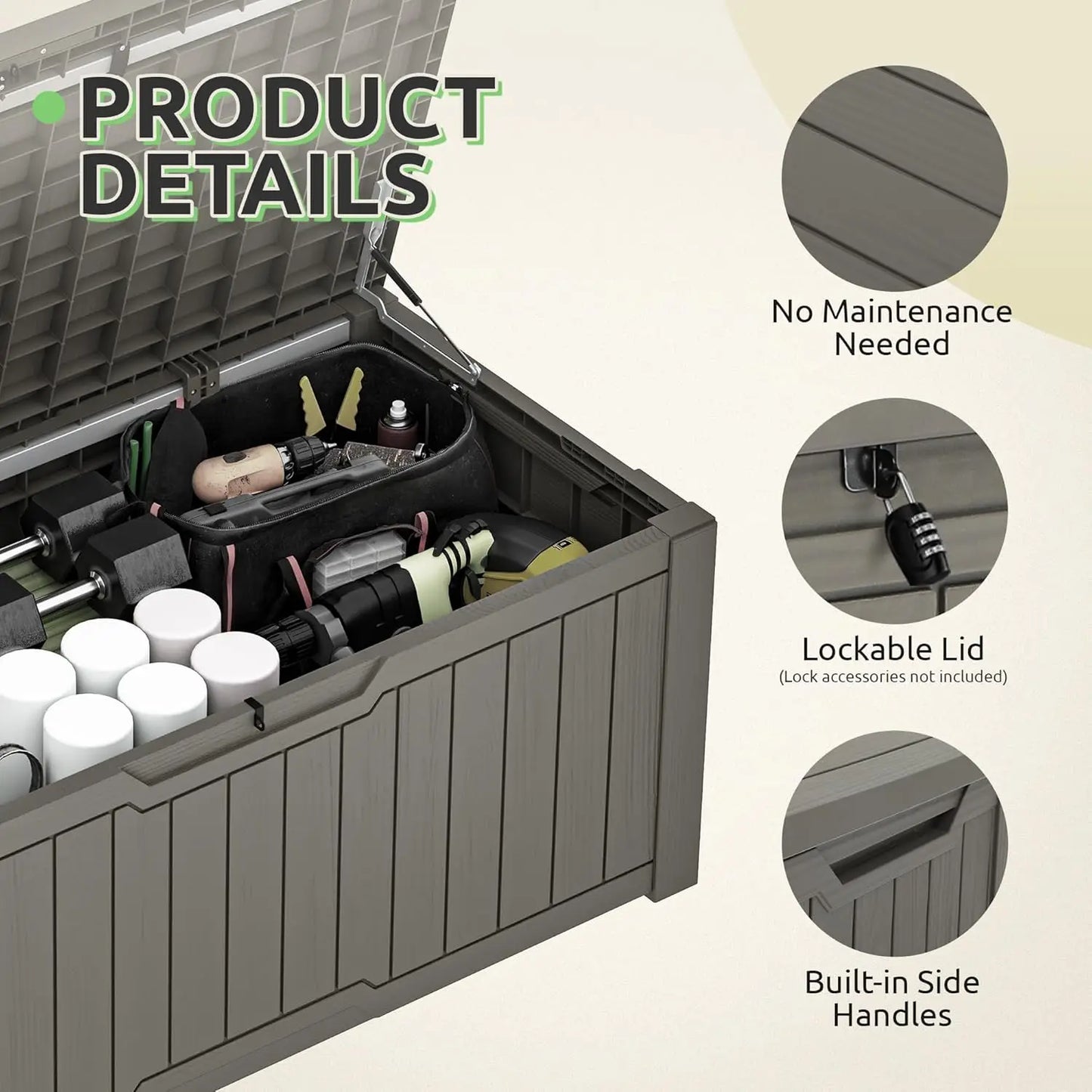 120-Gallon Deck Box