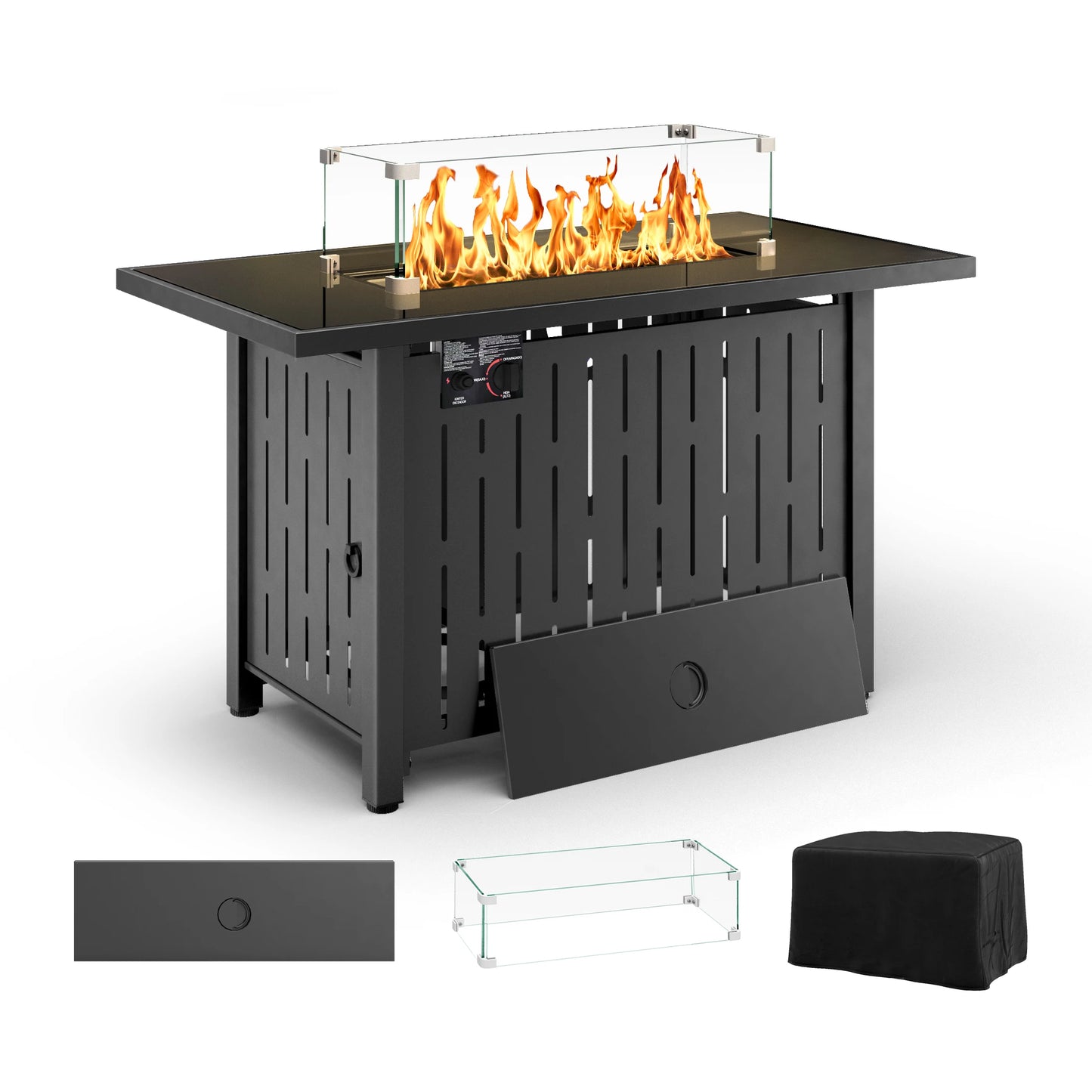 42 Inch 50,000 BTU Propane  Fire Pit Table