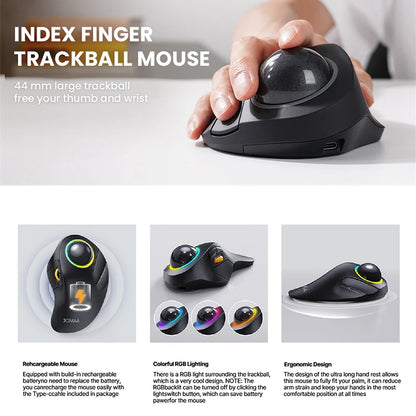 Wireless Trackball Mouse