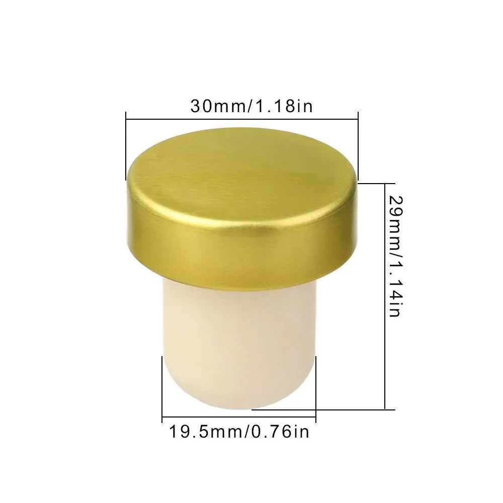 Silicone Champagne Wine Beer Bottle Cork Stopper Plug