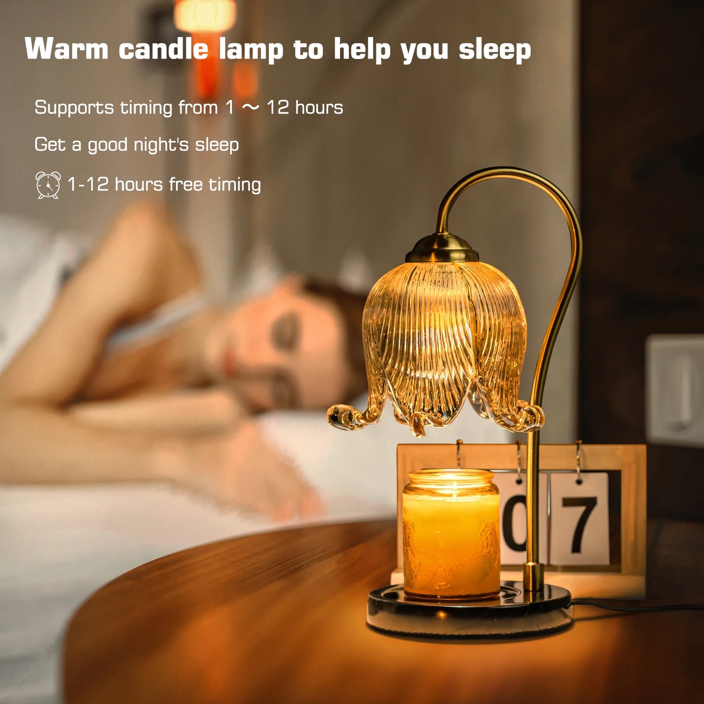 Tulip Flower Candle Warmer Lamp