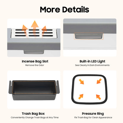 16L Automatic Trash Can