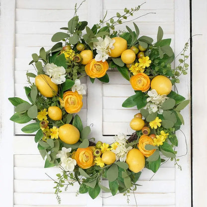 20 inch Lemon Wreath