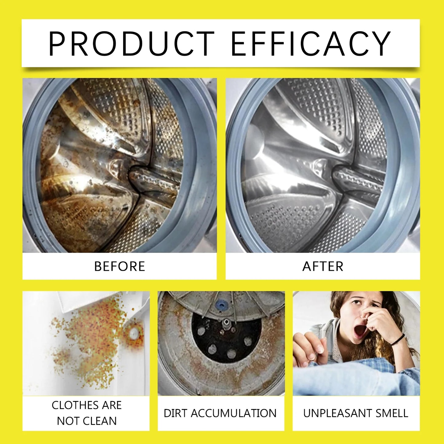 Washing machine & sink cleaner