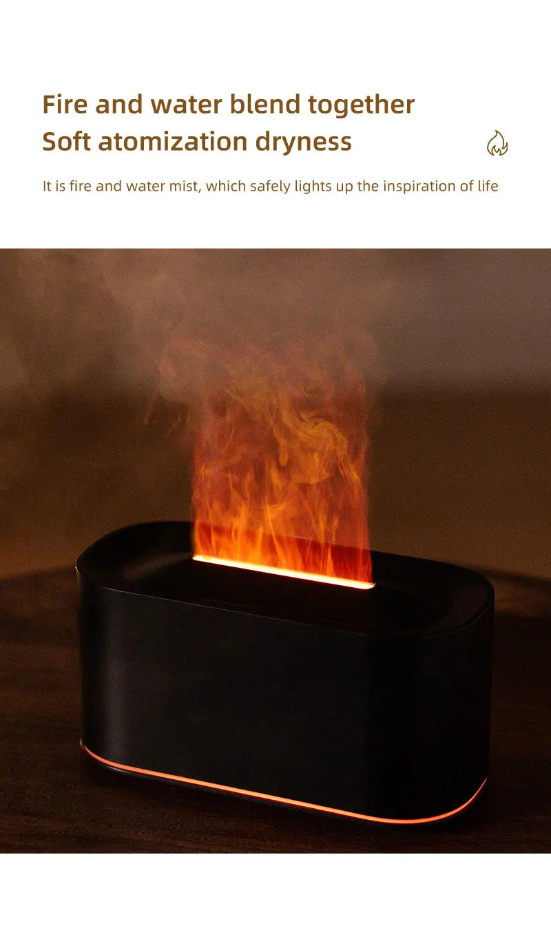Aroma Therapy Flame Diffuser