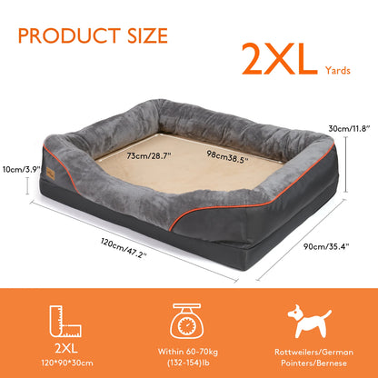 XL/2XL Orthopedic Foam Pet Bed