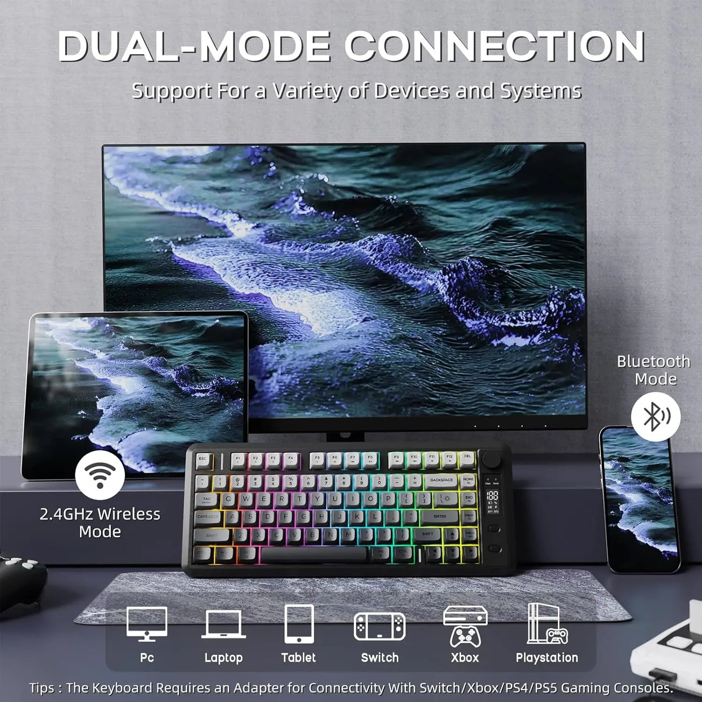 ATTACK SHARK M75 Gaming Keyboard