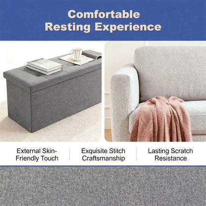 Heavy-Duty, Multi-Purpose Storage Ottoman