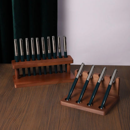 Walnut Pen Holder, Phone Stand Organizer