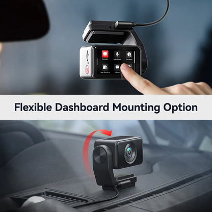 4k Dash Cam Front and Rear Drive Recorder