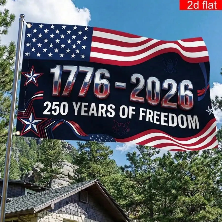 250th Anniversary USA Flag