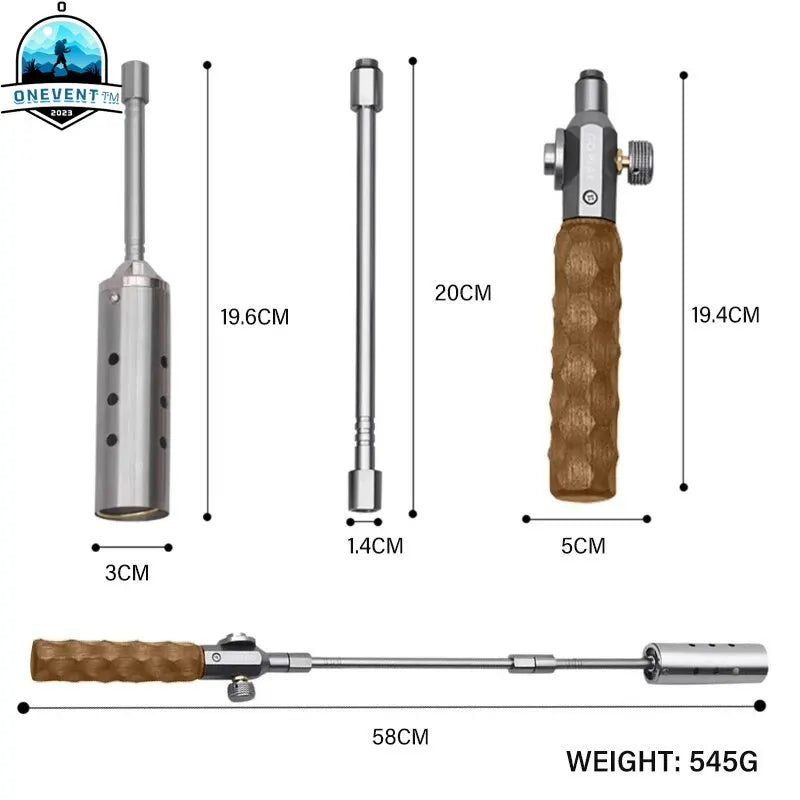 Adjustable Handle Propane Burner