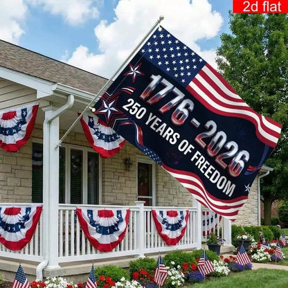 250th Anniversary USA Flag