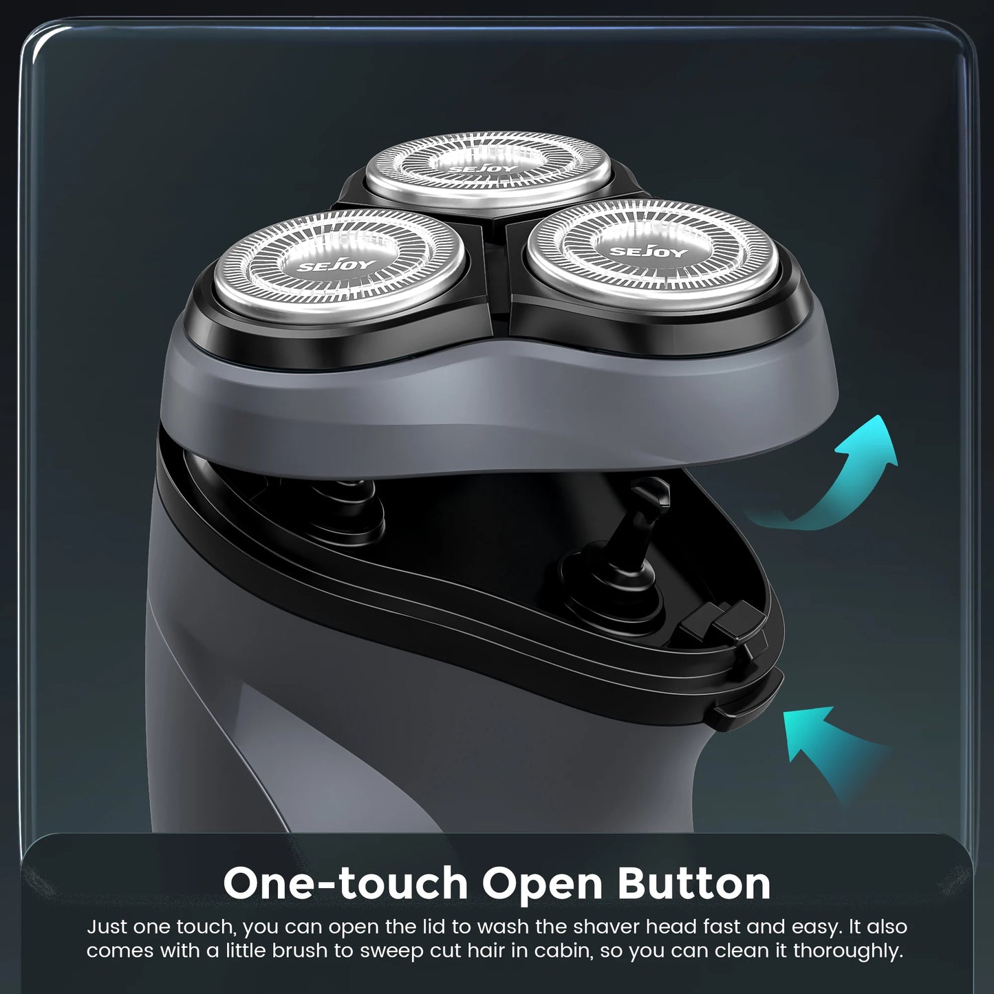 3D Floating Electric Shaver