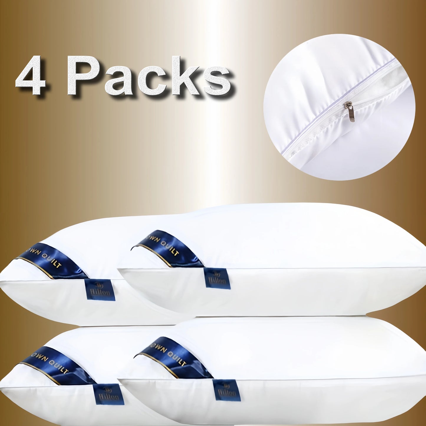Luxury Hotel Hilton Pillows