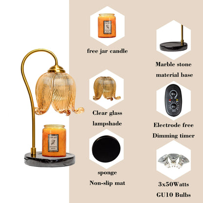 Tulip Flower Candle Warmer Lamp
