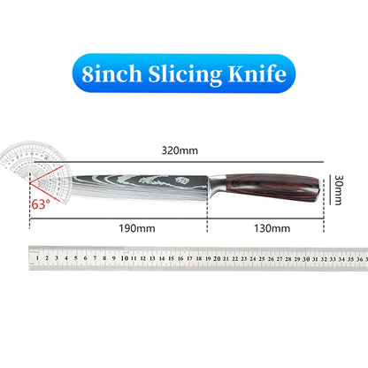 Japanese Stainless Steel Kitchen Knives