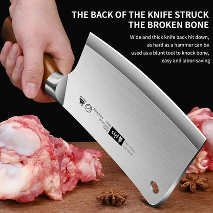 Heavy Duty Hand Forged Kitchen Chef Cleaver