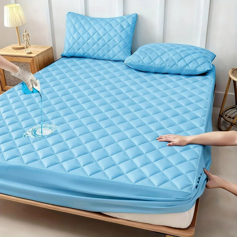 1pc 100% Waterproof Cooling Mattress Protector