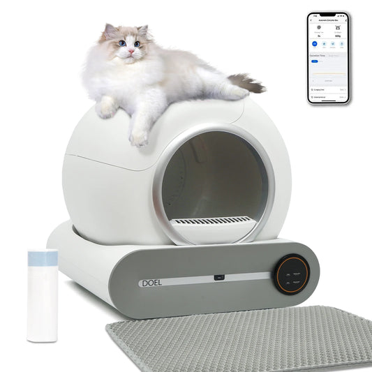 App Control WiFi Self Cleaning Cat Litter Box