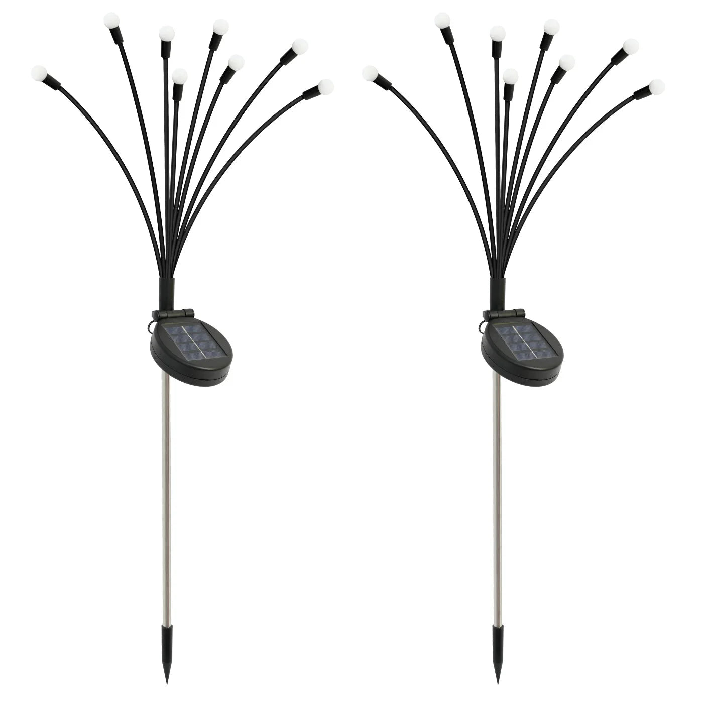 8-Head Outdoor Solar Firefly Lights LED