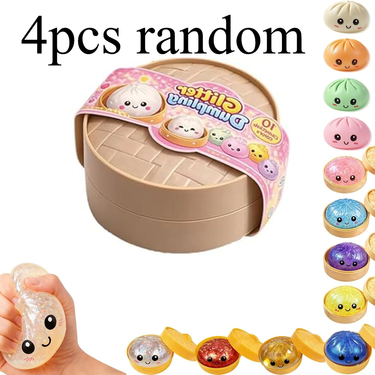 Dumpling Squishy Anxiety Relief Fidget