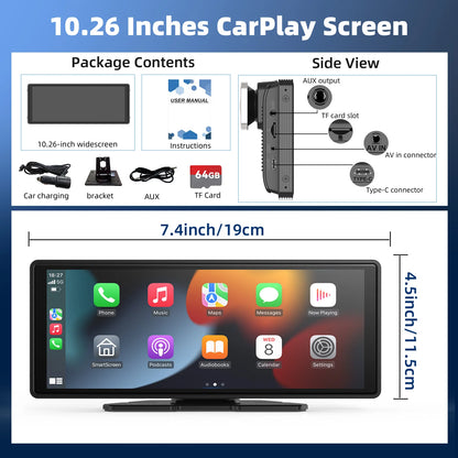 Portable CarPlay or Android System