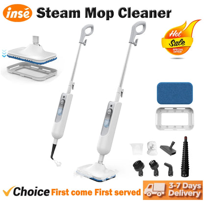 High Temp Steam Mop 6 in 1 Scrubbing  Power
