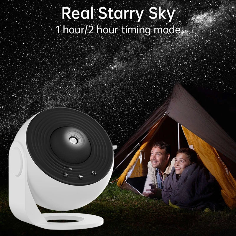 360° Night Light Galaxy Projector Lamp