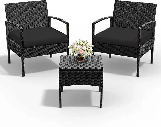 Outdoor Wicker Patio Furniture Set