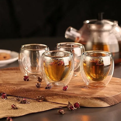 Double Wall Glass Cup