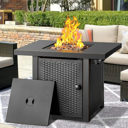 2-in-1 Propane Fire Pit & Table