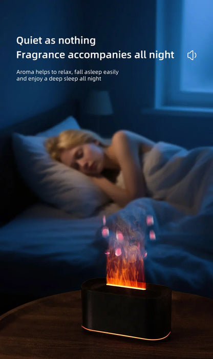 Aroma Therapy Flame Diffuser