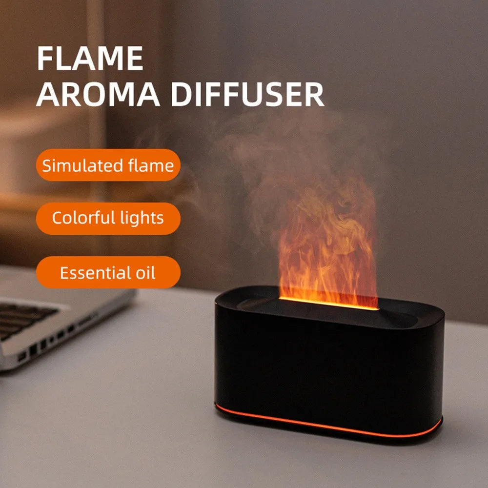 Aroma Therapy Flame Diffuser