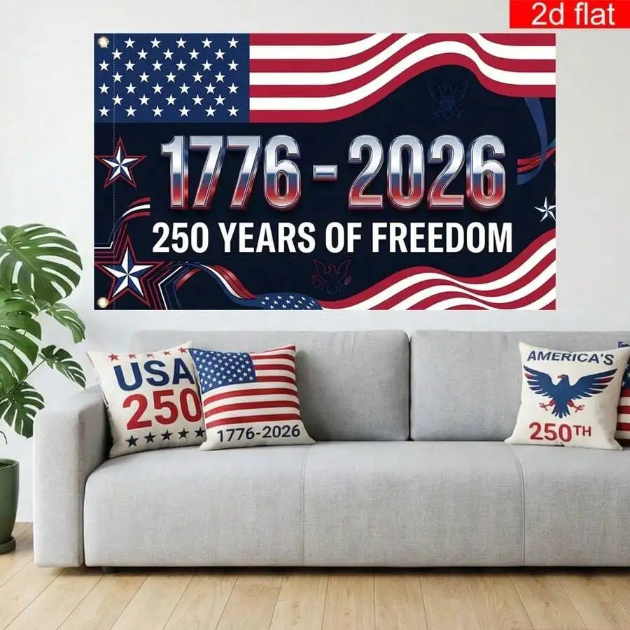 250th Anniversary USA Flag